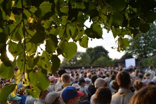 Pfadfinder aus Kassel auf dem Sommercamp
