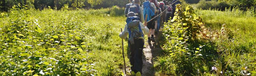 Kassler Pfadfinder wandern