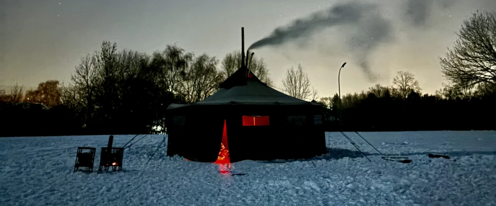 Kalt, aber echt cool: Winter-Übernachtung