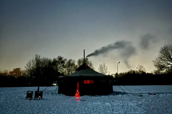 Kalt, aber echt cool: Winter-Übernachtung