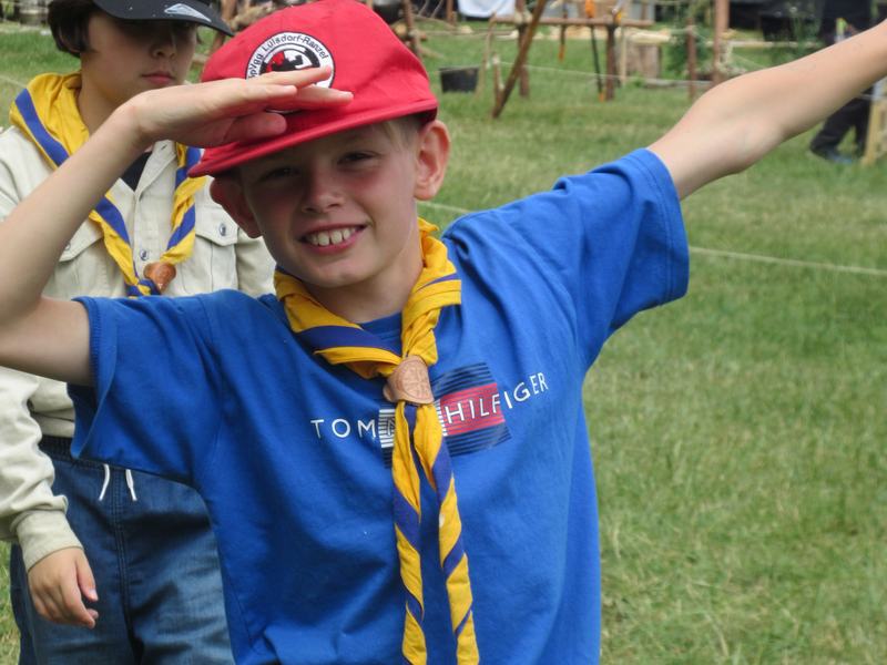 Kundschafter auf dem Camp